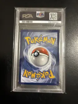 Pokemon Hop's Snorlax Cosmos Holo 117/159 GameStop Promo PSA 7 - Image 2