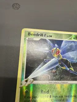 Pokemon TCG Beedrill G Arceus 53/99 Reverse Holo Common 2009 - Image 2