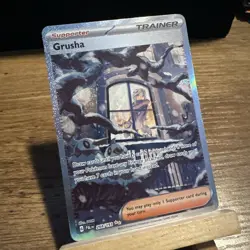 Pokemon TCG Grusha 268/193 Paldea Evolved Special Illustration Rare NM + BONUS - Image 2