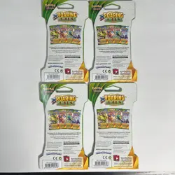 Pokemon TCG XY Roaring Skies Sleeved Booster Pack - 4 Packs - Complete Art Set - Image 2