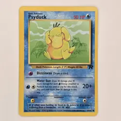 Psyduck 65/82 Common Team Rocket MP Pokemon - Image 1