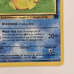 Psyduck 65/82 Common Team Rocket MP Pokemon - Image 5