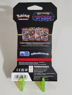 Pokemon TCG Phantasmal Flames Sleeved Booster Pack Factory Sealed - Image 2