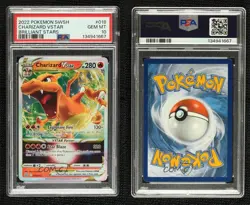 Charizard VSTAR Holo Pokemon Sword & Shield Brilliant Stars PSA 10 GEM MT - Image 3