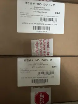 Pokemon TCG Scarlet Violet Prismatic Evolutions ETB Elite Trainer Box Case - Image 3