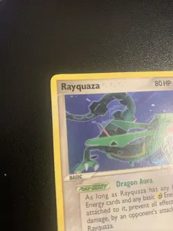 Rayquaza EX Deoxys 22/107 Regular Rare Non Holo Pokemon TCG - Image 4