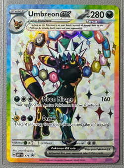 Pokemon Prismatic Evolutions Umbreon ex 176 Figure Collection Promo INDENT 3 - Image 1