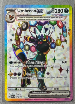 Pokemon Prismatic Evolutions Umbreon ex 176 SVP176 Figure Collection Promo 3 - Image 1