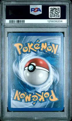 2002 POKEMON LEGENDARY COLLECTION #10 FLAREON-REVERSE FOIL PSA 8 - Image 2