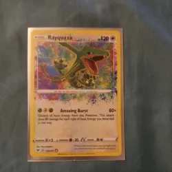 Pokemon TCG Rayquaza VMAX 138/185 Near Mint Rare Pokemon Card - Image 1