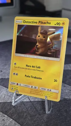 Pokemon TCG Detective Pikachu SM190 - Spanish Black Star Promo - Image 2