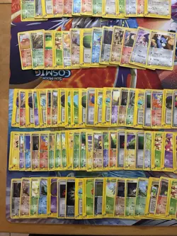 Vintage Pokemon Card Lot E Series Arcanine Mewtwo Clefable Alakazam 186 Cards - Image 3