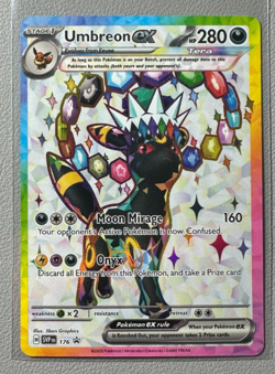 Pokemon Prismatic Evolutions Umbreon ex 176 SVP176 Figure Collection Promo 2 - Image 1