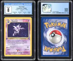 Haunter Holo 1999 Pokemon Fossil 1st Edition CGC 8 NM/Mint 6/62 - Image 1