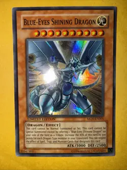 Yu-Gi-Oh! TCG Blue-Eyes Shining Dragon Limited Edition Super Rare MOV-EN001 - Image 1