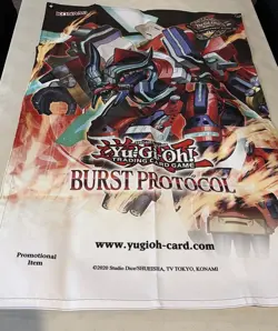 Yu-Gi-Oh! 2021 Burst Protocol OTS Promotional Banner new - Image 1