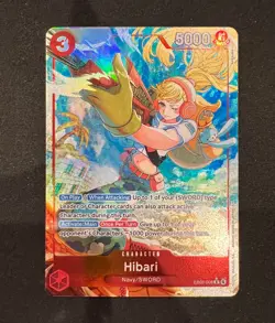 HIBARI 2026 One Piece EB03 Heroines Edition Rare Alt Art 008 ENGLISH - Image 1