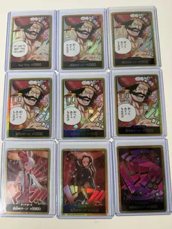 One Piece GOLD DON!! 9 card Lot, US Seller - Image 1
