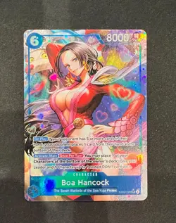 BOA HANCOCK 2026 One Piece EB03 Heroines Edition Super Rare Alt Art 026 ENGLISH - Image 1