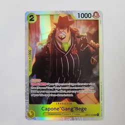 Capone"Gang"Bege - OP11-101 - SR - NM - A Fist of Divine Speed - One Piece - Image 1