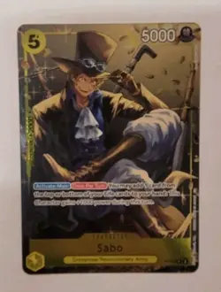 One Piece Tin Pack Set Vol. 2 Sabo P-073 Promo NM - Image 1