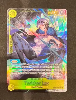 TRAFALGAR LAW 2026 One Piece EB03 Heroines Edition Secret Alt Art 062 ENGLISH - Image 1