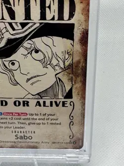 One Piece Sabo Wanted SP Alternative Art OP13-120 Carrying On His Will NM/M - Image 5