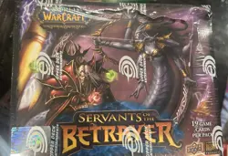 NEW Servants of the Betrayer SEALED World of Warcraft CCG WoW Booster Box - Image 1