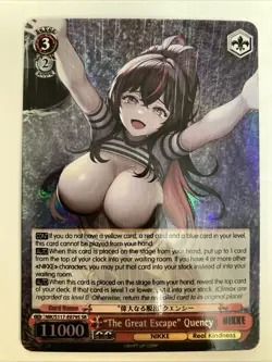Weiss Schwarz GODDESS OF VICTORY NIKKE-NIK/S117-E0795 SR The Great Escape Quency - Image 1