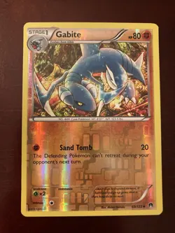 Gabite 69/122 XY Breakpoint Ultra Rare Reverse Holo Pokemon TCG Card - Image 1