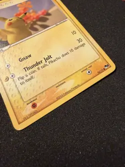 Pikachu 16/17 Pop Series 2 Common Pokemon Card HP - Image 4