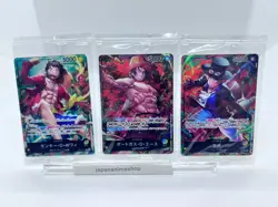 Sabo Ace Luffy ST13-001-002-003 Seven Eleven PROMO 3 Set ONE PIECE card Sealed - Image 1