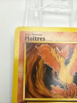 Moltres Pokemon Card TCG Fossil 1st Edition Non Holo 1999 WOTC 27/62 - Image 5
