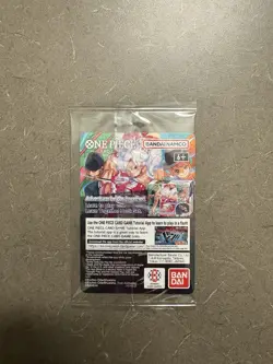 Bandai Namco One Piece CCG Monkey D. Luffy US Voyage Promo Holo Card - Image 2