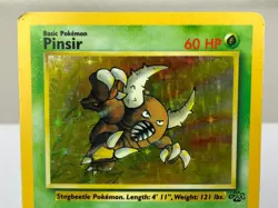 Pinsir 9/64 Jungle Set WOTC Holo Rare Pokemon Card - Moderately Played - Image 3