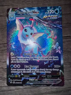 Vaporeon VMAX SWSH182 SWSH: Sword & Shield Promo Cards Holo - Image 1