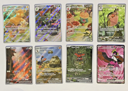 Pokemon Card Illustration Rare Lot Fezandipiti, Scovillain, Appletun, Mudsdale! - Image 1