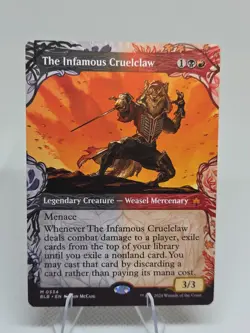 The Infamous Cruelclaw (Showcase) X1 BLB MTG Bloomburrow FB3 - Image 1