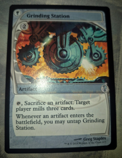 Grinding Station (Future Sight) Mystery Booster 2 Regular MTG NM (Multiple) - Image 1