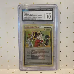 Pokemon Copycat 90/123 League Promo Crosshatch Holofoil June 2011 Season LP - Image 1