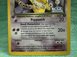 Dark Hypno 9/82 Rare Team Rocket Holo 1st Edition Pokemon - Image 5