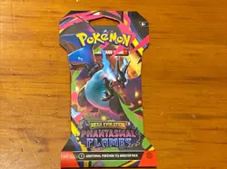 Pokemon Mega Evolution Phantasmal Flames Sleeved Booster 4 Pack Full Art Set - Image 4