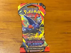 Pokemon Mega Evolution Phantasmal Flames Sleeved Booster 4 Pack Full Art Set - Image 5