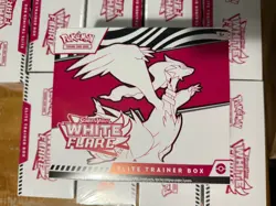 10X Case Pokemon Scarlet & Violet WHITE FLARE Elite Trainer Box SEALED ETB - Image 3