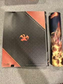 Pokemon Charizard Ultra Pro Binder And Charizard Playmat - Image 2