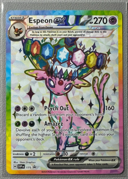 Pokemon Prismatic Evolutions Espeon ex 175 SVP175 Figure Collection Promo 9 - Image 1
