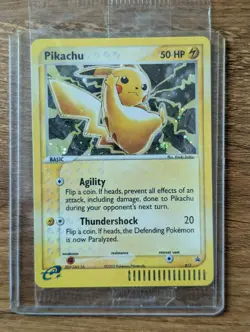 SEALED 2003 Pokemon Pikachu 012 Meowth 013 Black Star Promo Holo WOTC E-Reader - Image 1
