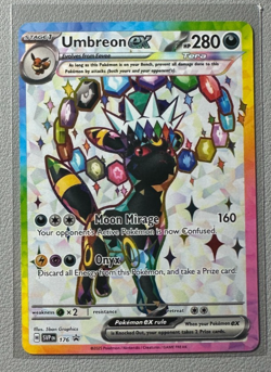 Pokemon Prismatic Evolutions Umbreon ex 176 SVP176 Figure Collection Promo 8 - Image 1