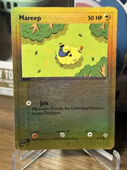 Mareep 64/97 Dragon Reverse Holo Pokemon - Image 1