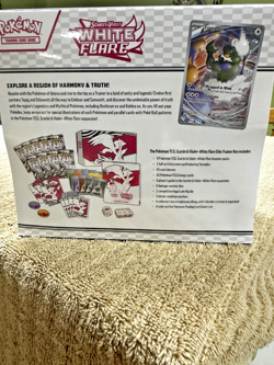 Pokemon Scarlet & Violet White Flare Elite Trainer Box 🔥 (Good Luck) - Image 2